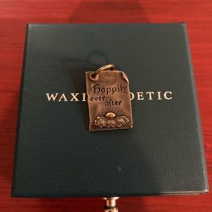Waxing Poetic Silver/Brass Happily Ever After Charm
